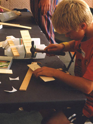 Rubber Band Powered Boat 2.