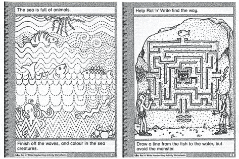 sample pages.