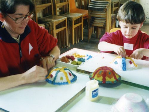 Papier Mache Bowls.