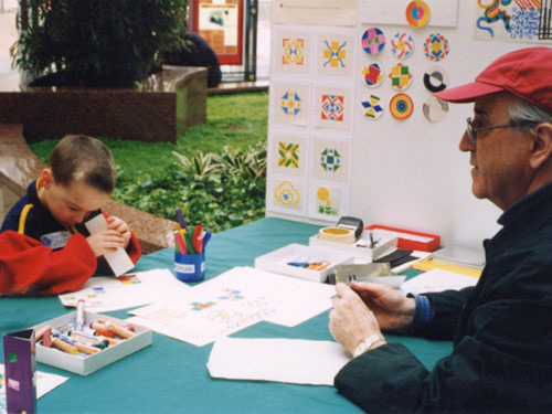 Making Kaleidoscopes.